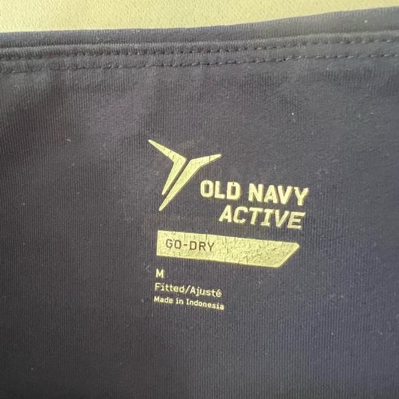 Old‎ Navy Active Womens Legging Go-Dry Navy Blue  Size Medium - Picture 6 of 8